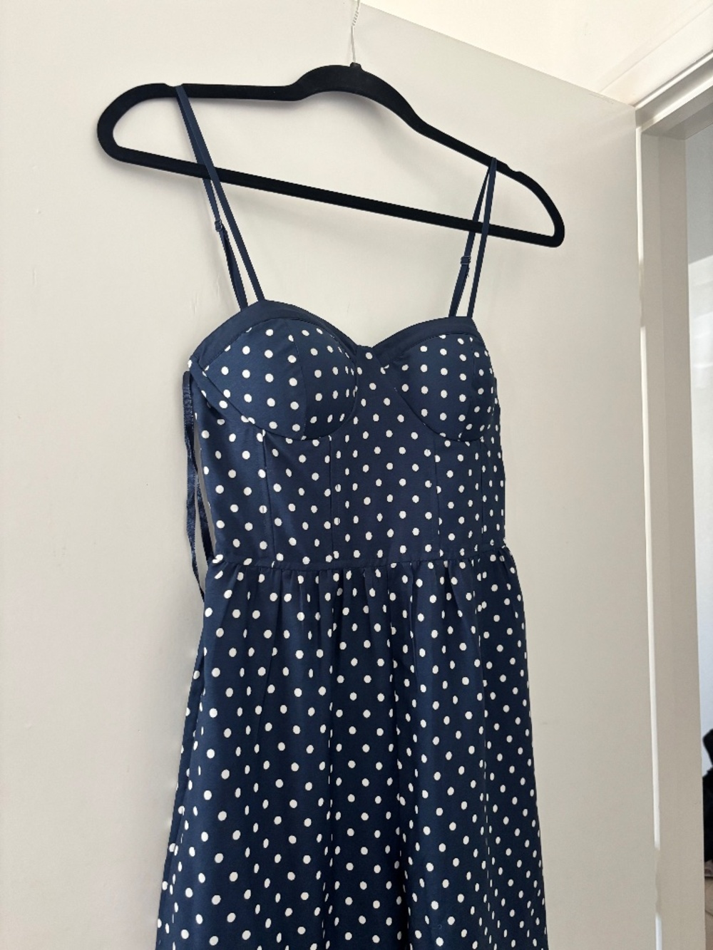 Blue Polka dot jumpsuit